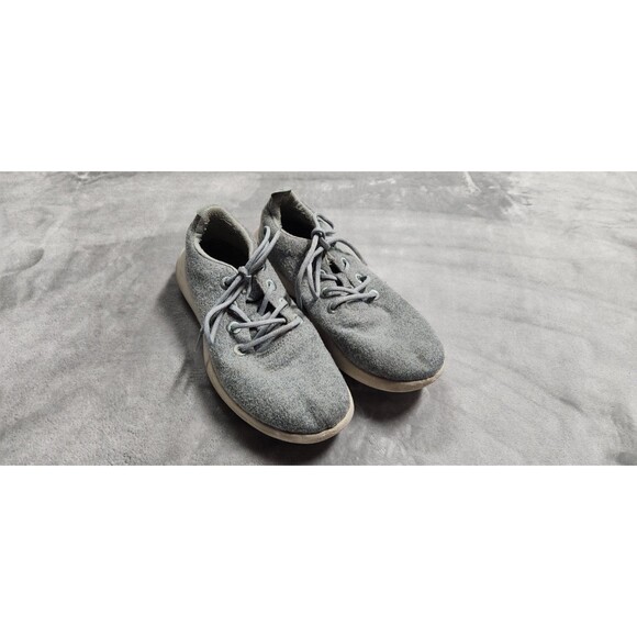 Allbirds Men's Size 12M Gray Superfine Merino Wool Runners Low Top - Picture 1 of 7
